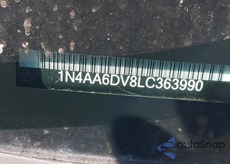 2020 Nissan Maxima Sl Xtronic Cvt from USA, damaged, VIN 1N4AA6DV8LC363990